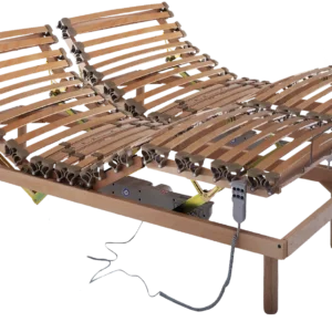 Orthopaedic wooden bed bases System Comfort